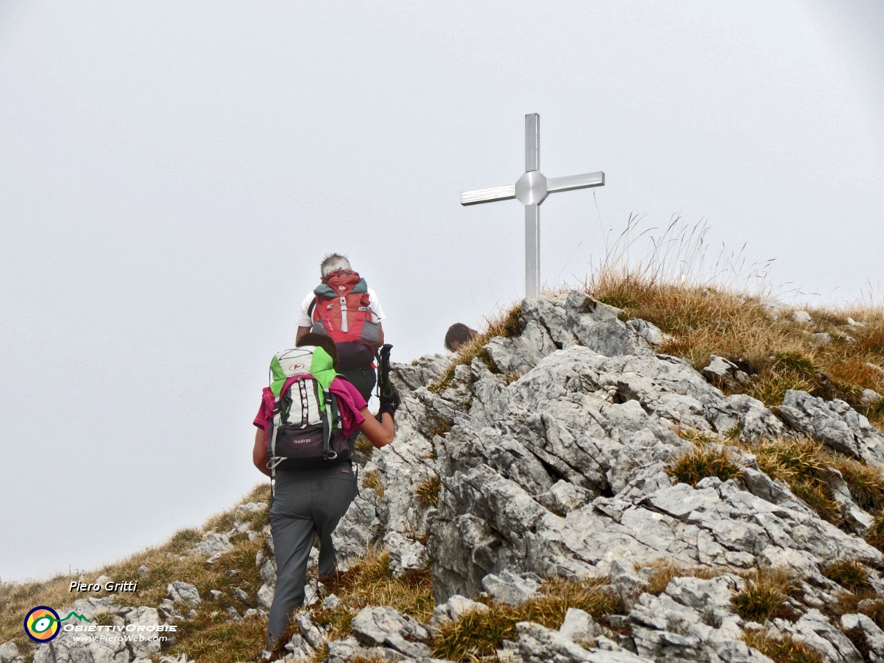 55 la prima volta sulla cima del Monte Secco....JPG -                                